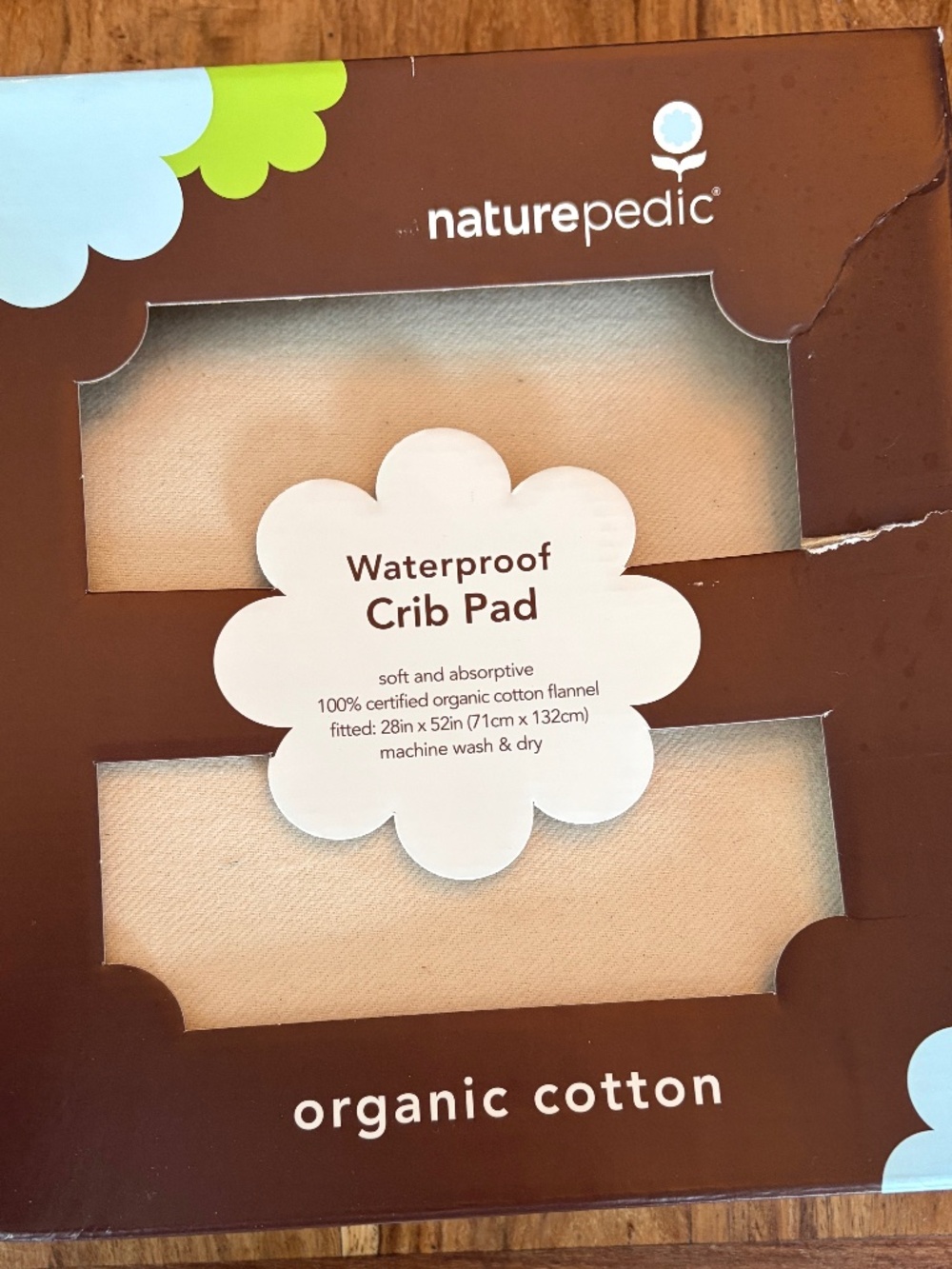 Naturepedic Crib Mattress Protector